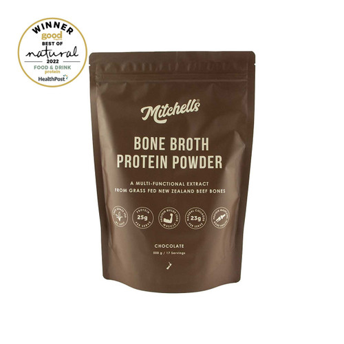 Mitchells Nutrition Limited Bone Broth Chocolate Protein Powder